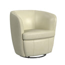 Vito Swivel Chair in Pebble Cream - Michael's Discount Furniture