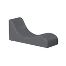 Valari Lounge Chair in Grey PU - Michael's Discount Furniture