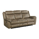 Sorrento 2PC Living Room Set in T101 Brown-Sofa & Loveseat - Michael's Discount Furniture