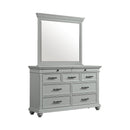 Slater 9-Drawer Dressser with Mirror - Michael's Discount Furniture