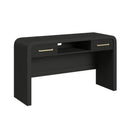 Ridgemont Dressing Table in Black with Grain - Michael's Discount Furniture