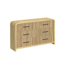 Ridgemont 6-Drawer Dresser in Natural - Michael's Discount Furniture