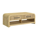 Ridgemont 3PC Occasional Table Set in Natural-Coffee Table & Two End Table - Michael's Discount Furniture