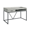 Preston Desk - Grey - Michael's Discount Furniture