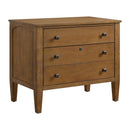 Portico File Cabinet in Brown Oak - Michael's Discount Furniture