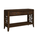 Phillipe Sofa Table in Cherry - Michael's Discount Furniture