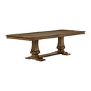Phillipe Dining Table with with 18" Leaf in Cherry - Michael's Discount Furniture