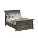 Park Ridge Sleigh Storage Bed - Michael's Discount Furniture