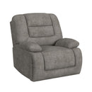 Odessa P3 Recliner W/Heat Massage, zero gravity, memory foam in Amount Grey - Michael's Discount Furniture