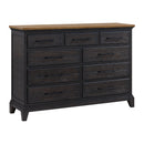 Montrose Dresser in Espresso & Brown
