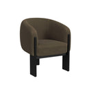 Modern Chair in Joy Cocoa - Michael's Discount Furniture