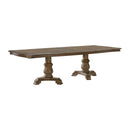 Madison Park Standard Height Dining Set in Walnut-Table and Four Chairs - Michael's Discount Furniture