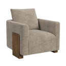Lanvin Accent Chair in Bama Toast - Michael's Discount Furniture