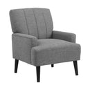 Kiwi Chair with Channel Back in Palmer Grey - Michael's Discount Furniture