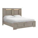 Kelis Panel Bedroom Set with LED - Michael's Discount Furniture