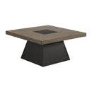 Jemma Coffee Table in Grey and Dark Espresso - Michael's Discount Furniture