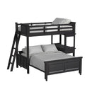 Hampton Kids Over Loft with Ladder and Desk with Speaker Bedroom Set - Michael's Discount Furniture