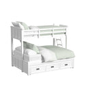 Hampton Kids Over Bunk with Ladder and Trundle Bedroom Set - Michael's Discount Furniture