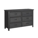 Hampton Kids 6-Drawer Dresser - Michael's Discount Furniture