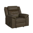 Epic Rocker Recliner in Vine Chestnut - Michael's Discount Furniture