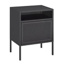 Ember Nightstand (C-1094) GREY NIGHTSTAND W/ USB - Michael's Discount Furniture
