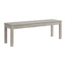 Eleanor Dining Bench in White - Michael's Discount Furniture