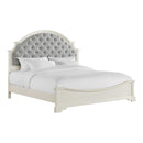 Eastwood Youth UPH Bed in Off-White - Michael's Discount Furniture
