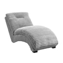 Dominick II Chaise in Masis Silver - Michael's Discount Furniture