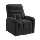 Desoto Power Lift Chair in Sahara Black - Michael's Discount Furniture