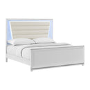 Denmark UPH Bedroom Set with Lights - Michael's Discount Furniture