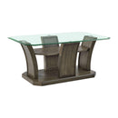 Dapper Rectangular Coffee Table Grey - Michael's Discount Furniture