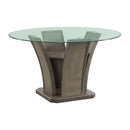 Dapper Grey Round Dining Table - Michael's Discount Furniture