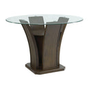 Dapper 5PC Round Counter Height Dining Set-Table & Four Chairs - Michael's Discount Furniture