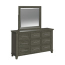 Canterbury Dresser and Mirror Set - Michael's Discount Furniture