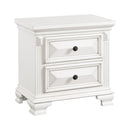 Calloway Nightstand Antique White Color - Michael's Discount Furniture
