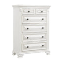 Calloway Chest Antique White Color - Michael's Discount Furniture