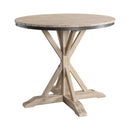 Callista Round Counter Height 5PC Dining Set-Table and Four Stools - Michael's Discount Furniture