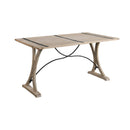 Callista Folding Top 5PC Dining Set-Table and Four Chairs - Michael's Discount Furniture