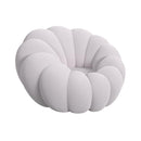 Bubble Swivel Chair and Ottoman in Grey - Michael's Discount Furniture