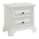 Bridgestone 2-Drawer Nightstand with USB - Michael's Discount Furniture