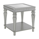 Avril End Table in Silver - Michael's Discount Furniture