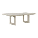 Avalanche Standard Height Dining Set in Antique White-Table and Four Chairs - Michael's Discount Furniture