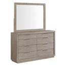 Arcadia Dresser & Mirror Set in Grey - Michael's Discount Furniture