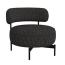 Antonia Swivel Chair in Heron Black - Michael's Discount Furniture