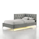 Amberley UPH Corner Bed with LED and USB - Michael's Discount Furniture