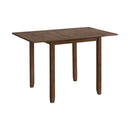 Alex 3PC Dining Set with Drop Leaf Table in Espresso - Michael's Discount Furniture
