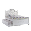ALANA PLATFORM BEDROOM SET W/ STORAGE TRUNDLE - Michael's Discount Furniture