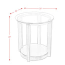 Elsa 3PC Occasional Table Set-Coffee Table & Two End Tables - Michael's Discount Furniture