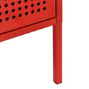 Ember Nightstand (C-1094) RED NIGHTSTAND W/ USB - Michael's Discount Furniture