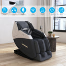 Embrace Massage Chair in Charcoal PU - Michael's Discount Furniture